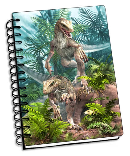 Bad Boys 3D Notebook 4" x 6"