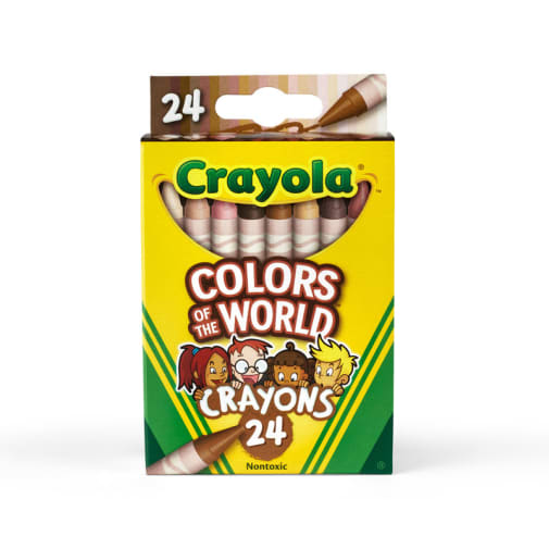 Crayola Colors of the World Crayons - 24 count