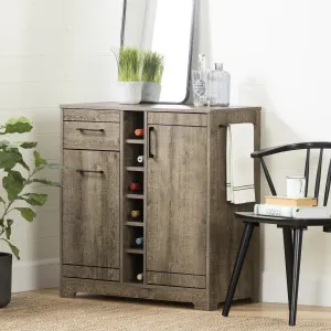 Bar Cabinet and Bottle Storage