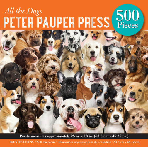 All the Dogs Jigsaw Puzzle (500 piece)