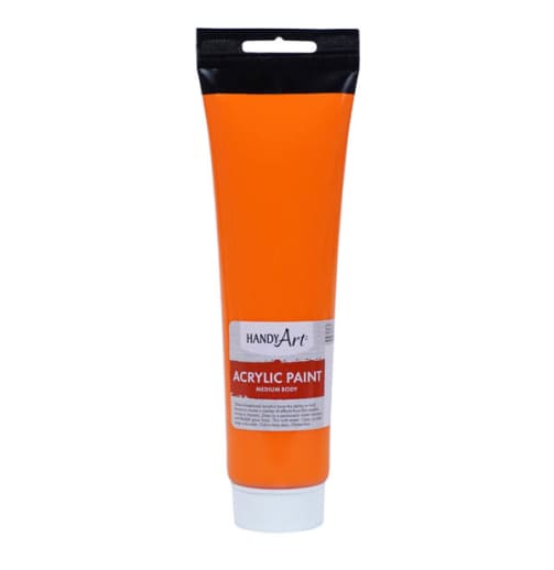 Chrome Orange Handy Art Acrylic Paint (5 oz. Tube)