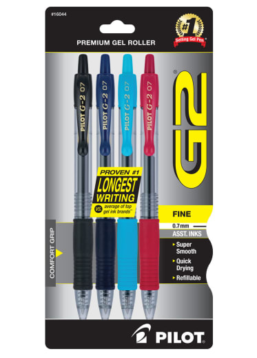 G2 Fine Point Pen (assorted 4 pack)