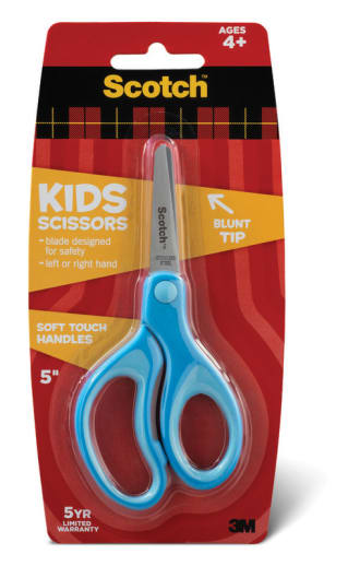 Scotch 5" Kids Blunt Tip Scissors with Soft Touch
