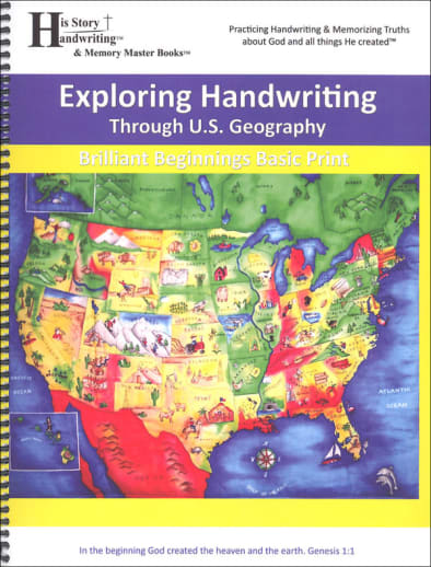 Exploring Handwriting Through US Geography: Print