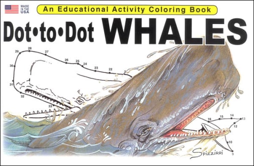 Dot-to-Dot Whales Activity Book