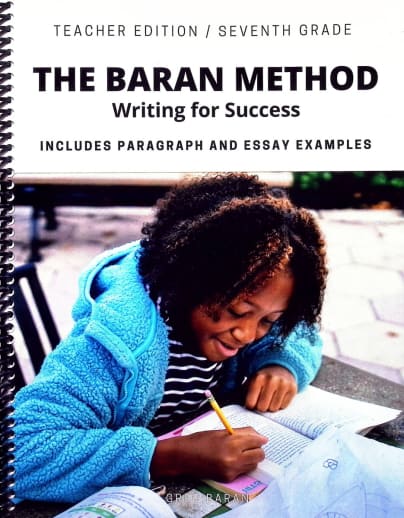 Baran Method Writing for Success Seventh Grade Teacher