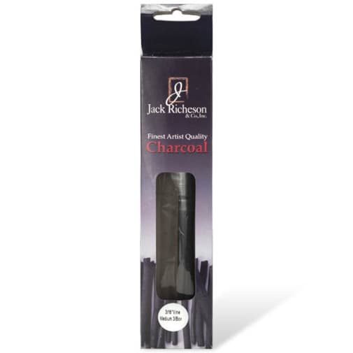 Jack Richeson Finest Artist Quality Charcoal 3/16" Vine - Box of 3
