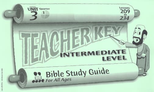 Intermediate Teacher Key for Lessons 209-234