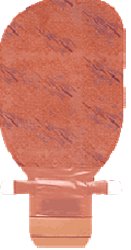 Assura Original 2-Piece Opaque Colostomy Pouch, Red Match MK 551357