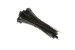 4in Nylon Cable Ties, Black (Qty 100)