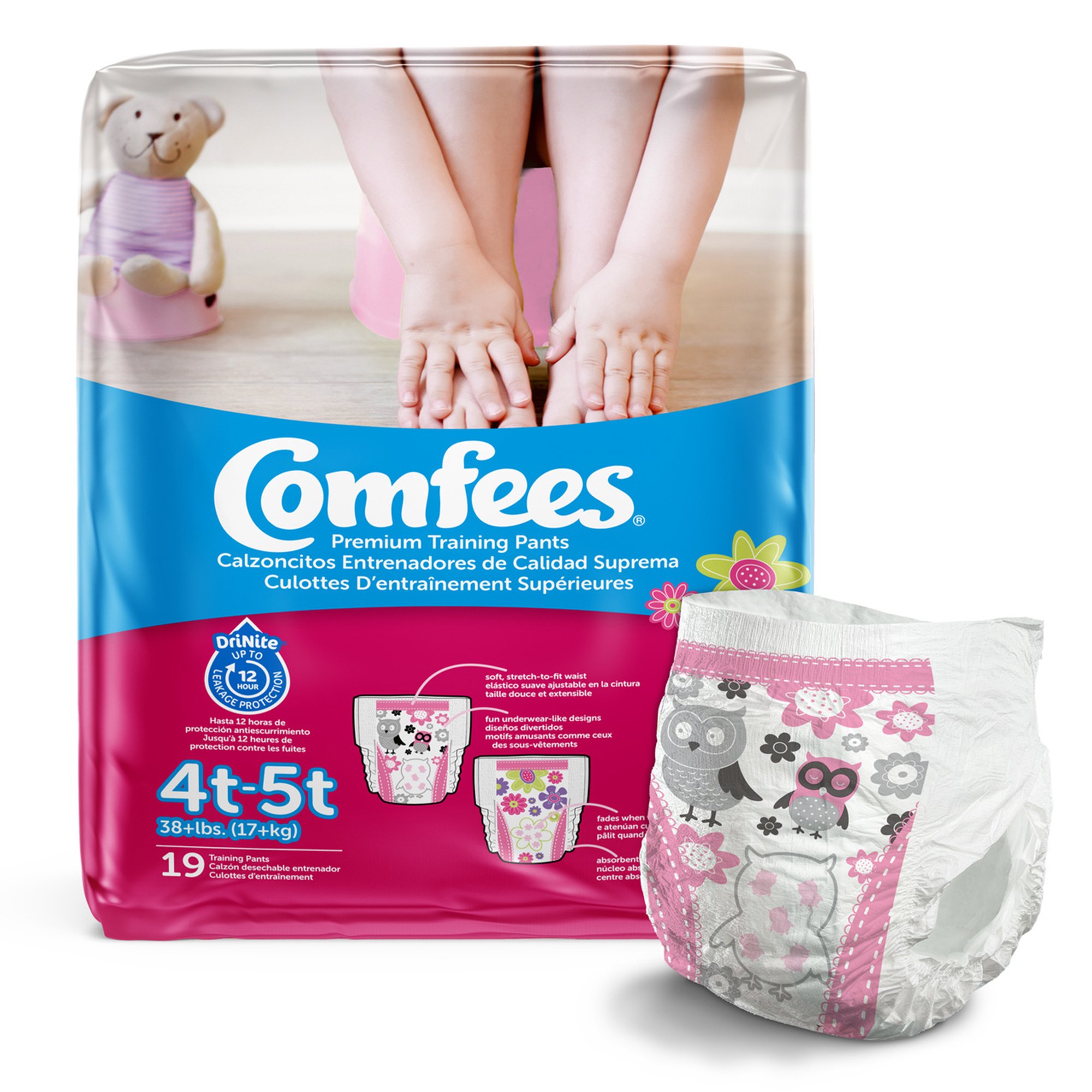 Attends Comfees Training Pants, 4T to 5T MK 993240