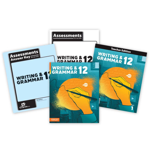 BJU Press Writing & Grammar 12 Homeschool Kit 4th Edition