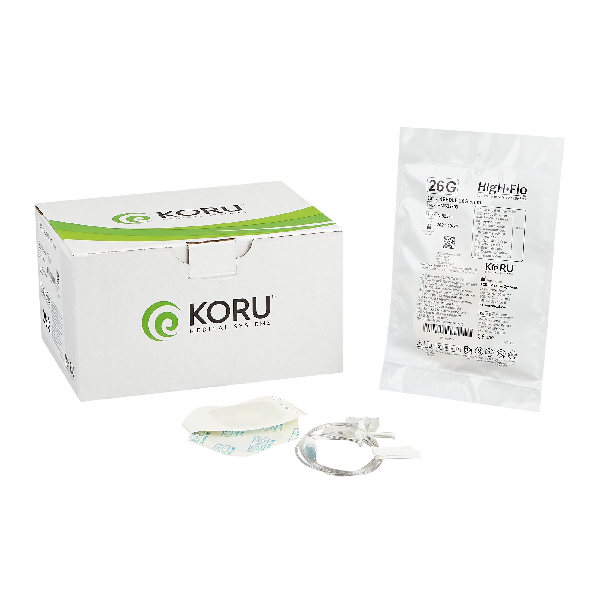 HIgH-Flo 2 Sub-Q Infusion Set MK 1026656