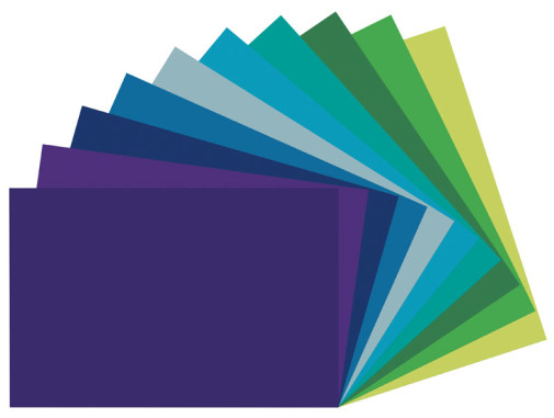 Tru-Ray Construction Paper, Heavyweight, Festive Green, 12" X 18 50 Sheets Per Pack 5 Packs