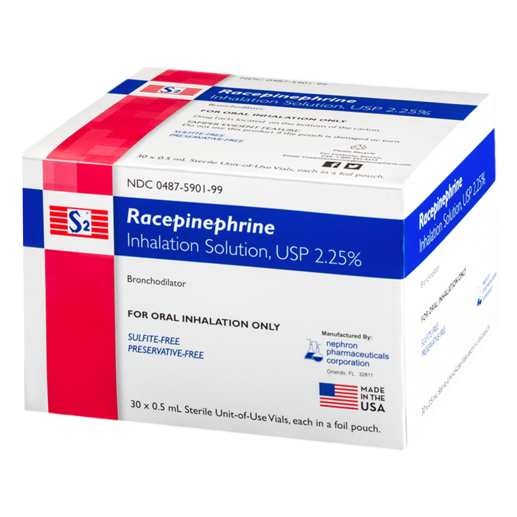 Nephron Inhalation Solution, 0.5 mL Vial MK 512106