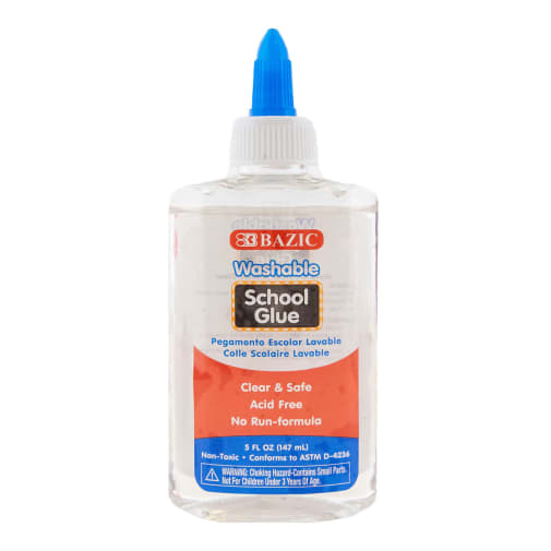 Washable Clear School Glue 5 oz.
