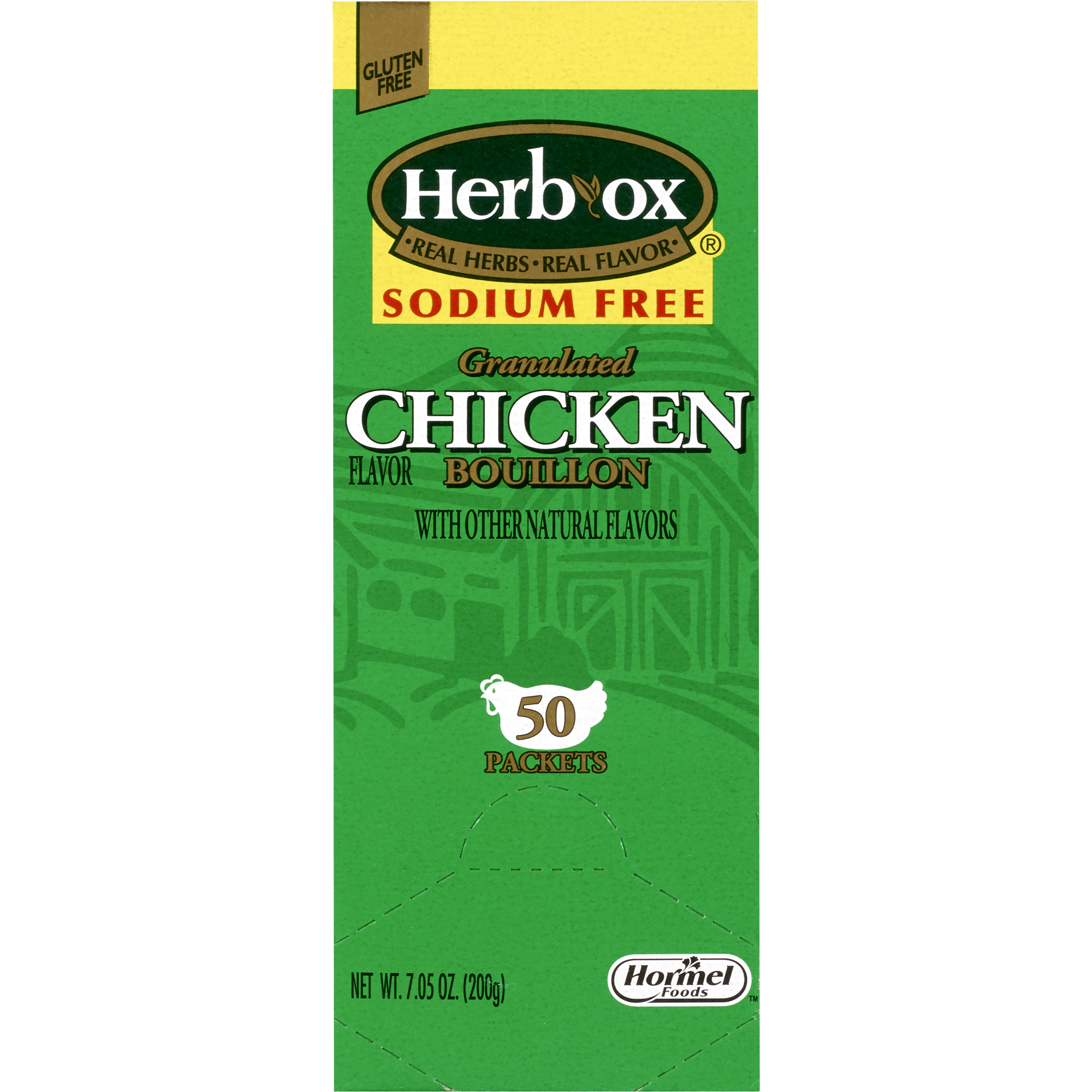 Herb-Ox Chicken Bouillon Sodium Free Instant Broth MK 1142006
