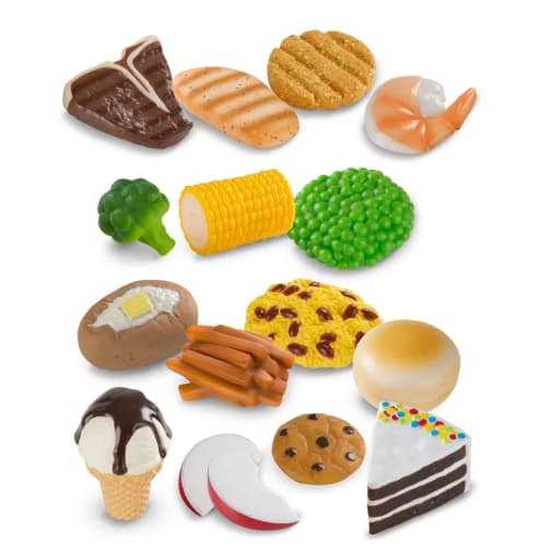 Melissa & Doug Combine and Dine Dinners Blue - 18-Piece Set