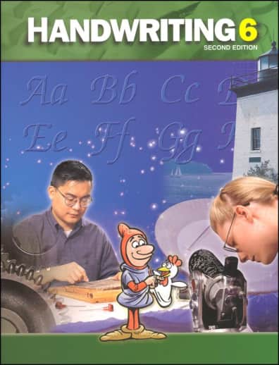 BJU Press Handwriting 6 Student Worktext 2nd Edition