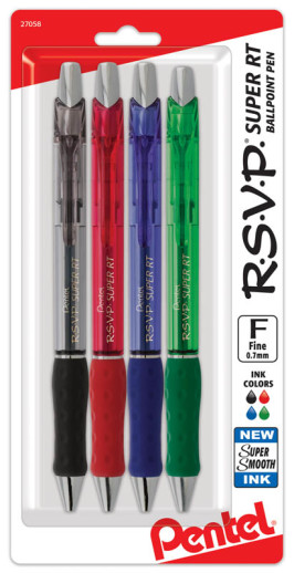 Pentel RSVP Colors Pen Set