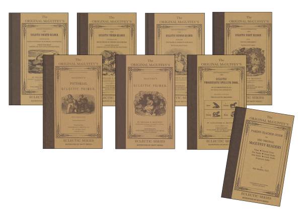 McGuffey Eclectic Reader 8-Volume Set with Parent-Teacher Guide