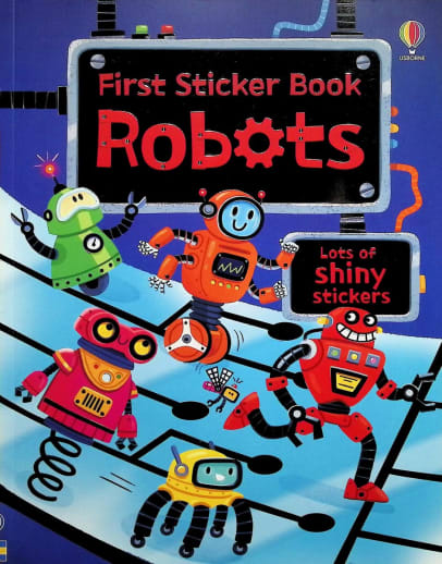 First Sticker Book - Robots