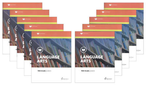 Language Arts 10 Lifepacs Only