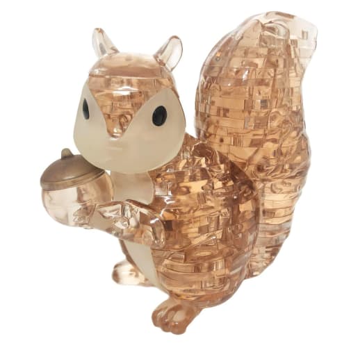 3D Crystal Puzzle - Squirrel