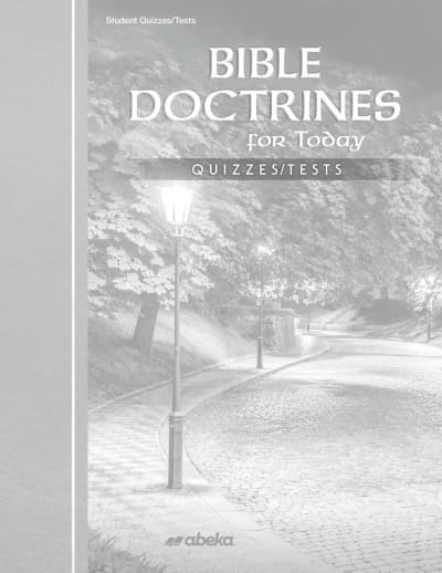Bible Doctrines Quiz and Test Book (440515)