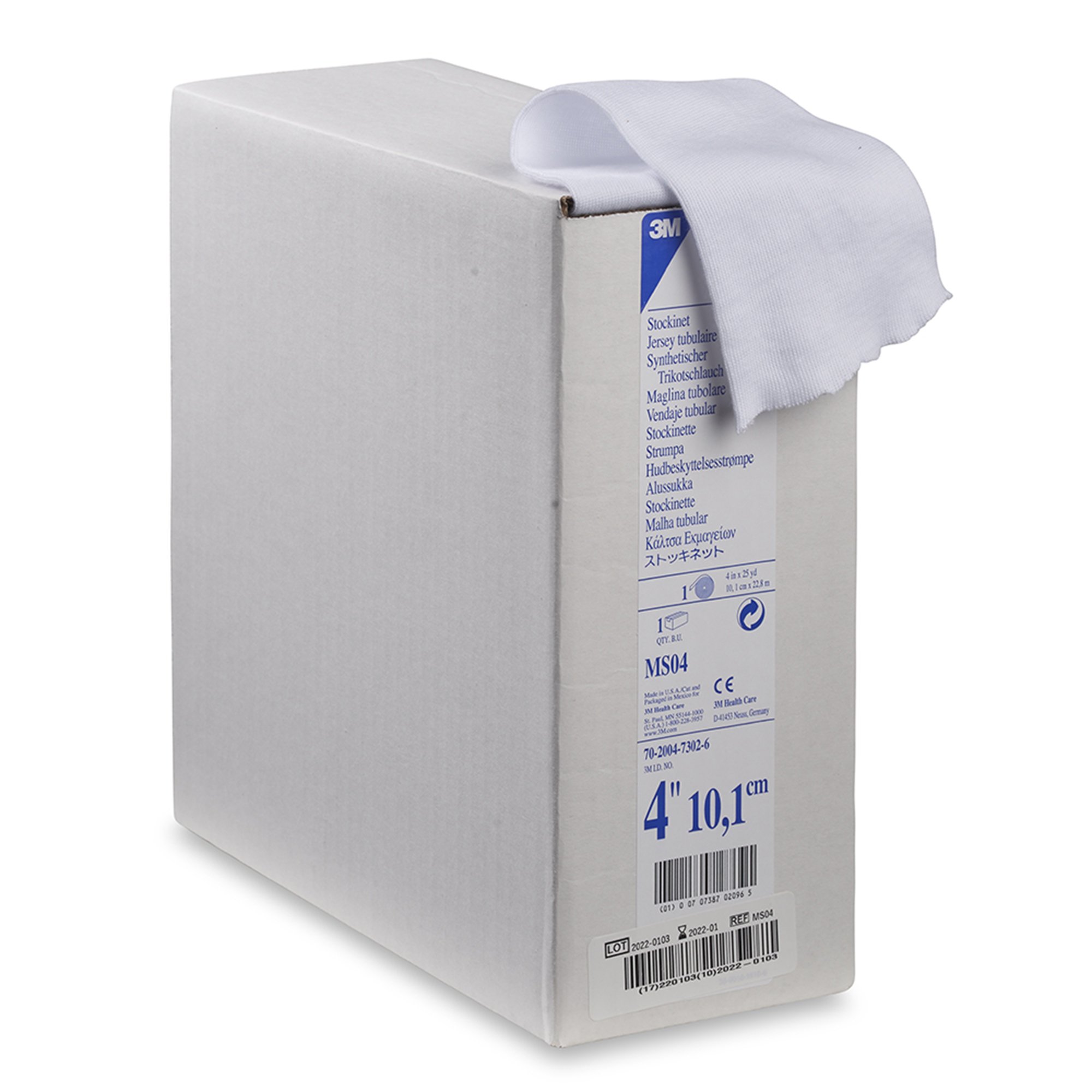 3M Synthetic Cast Stockinette, 4 Inch x 25 Yard MK 131516