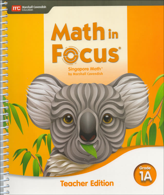 Math in Focus 2020 Teacher Edition Volume A Grade 1