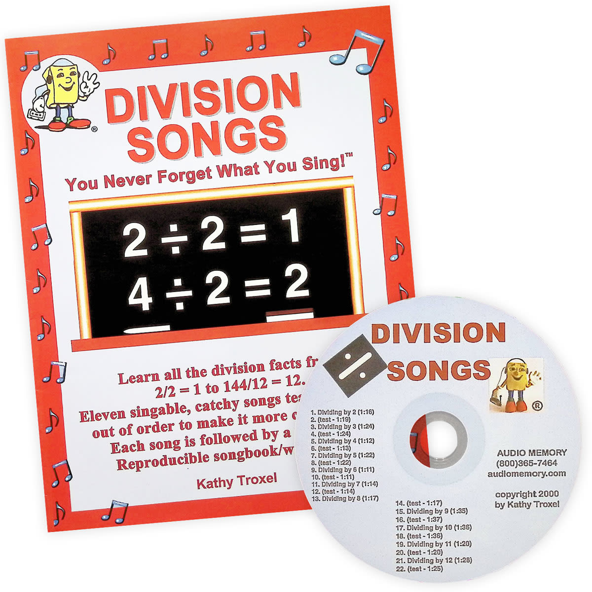 Audio Memory Division Songs Book Only