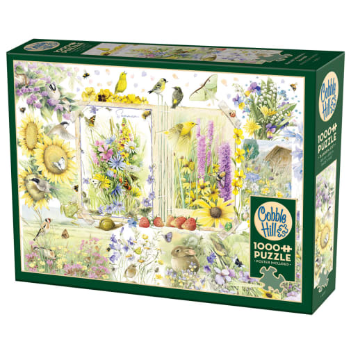 Cobble Hill Nature Journal Album: Summer Puzzle (1000 Pieces)