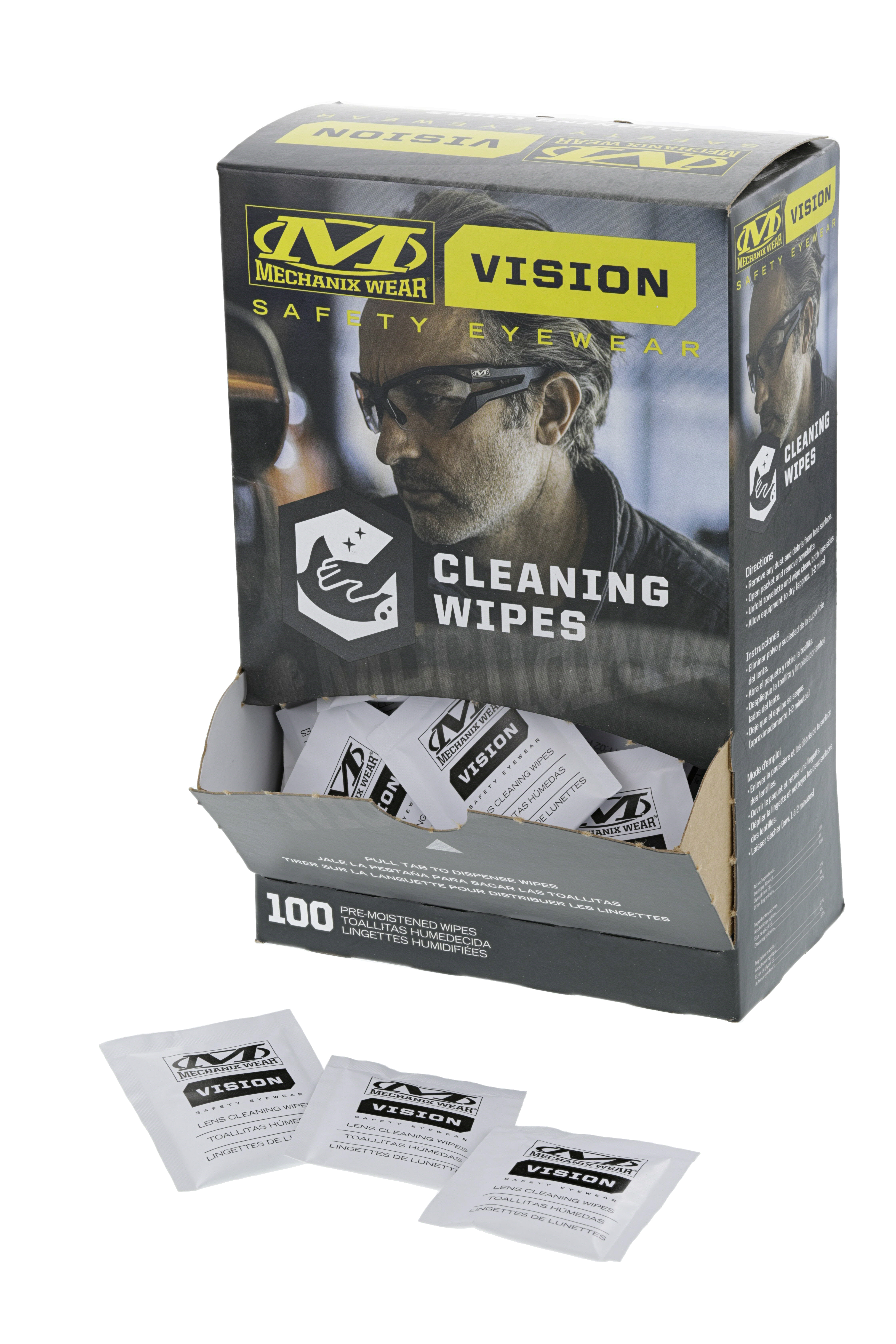 Vision Pre-Moistened Wipes 100 Pack