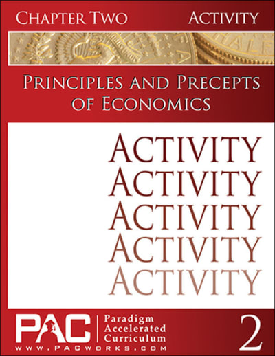 Principles and Precepts of Economics Chapter 2 Activities