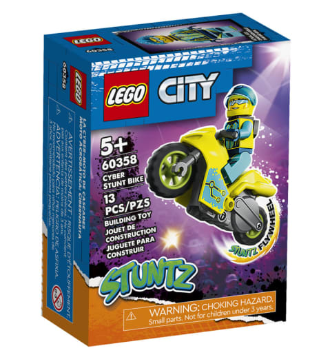 LEGO City Stuntz Cyber Stunt Bike (60358)