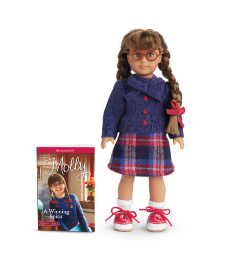 American Girl Molly Mini Doll & Book