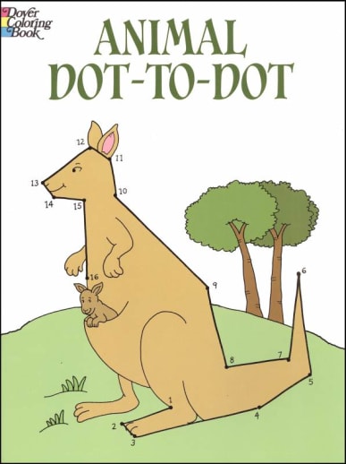 Animal Dot-to-Dot Activity Book