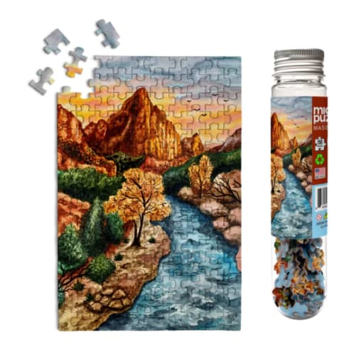 MicroPuzzles Zion National Park - Utah 150-Piece Jigsaw Puzzle