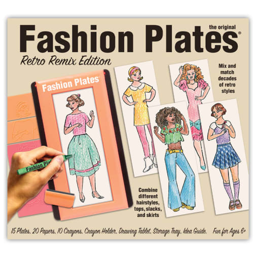 Fashion Plates Retro Remix Edition