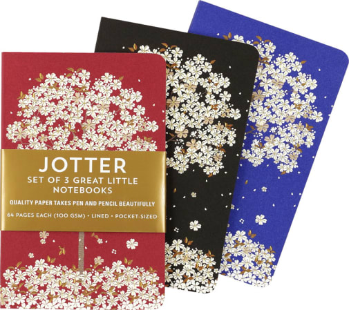Jotters Mini Notebooks - Falling Blossoms (set of 3)