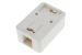 Keystone Surface Mount Box, 1 Port, White