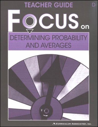 Determining Probability and Averages Teacher Guide D