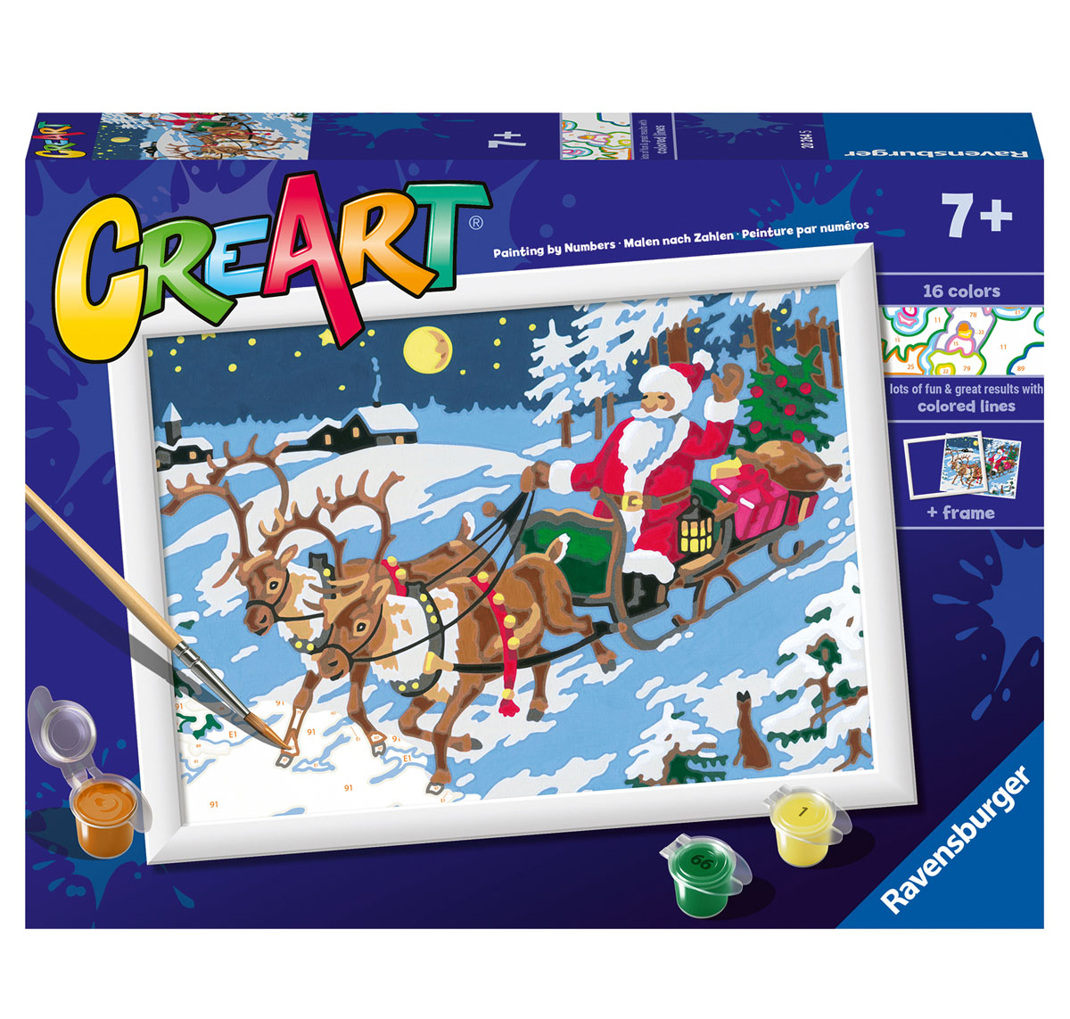 Creart Paint by Number - Night Before Christmas (7x10)