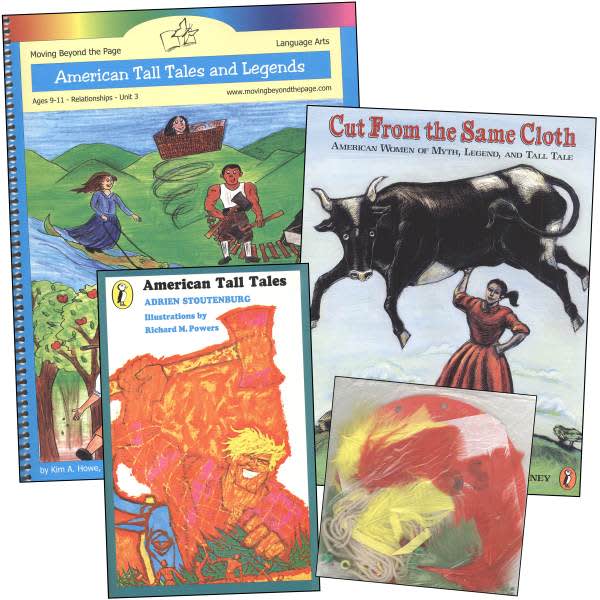 Moving Beyond the Page: American Tall Tales and Legends Literature Unit Package
