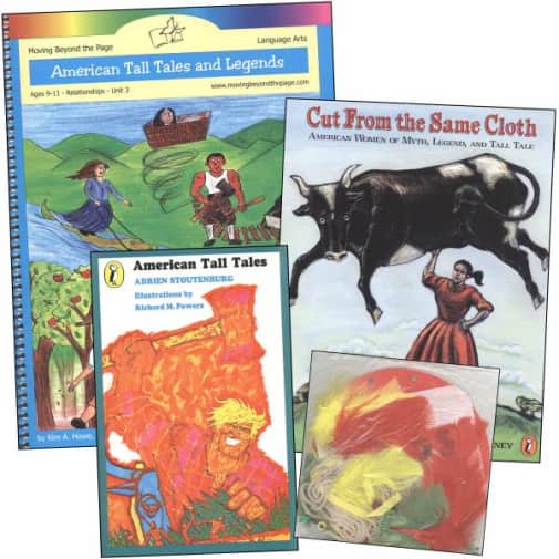 Moving Beyond the Page: American Tall Tales and Legends Literature Unit Package