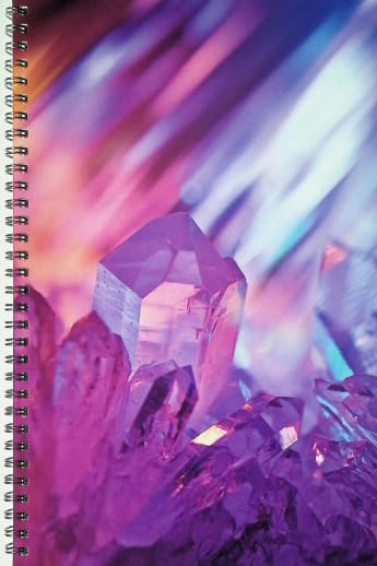 Non-Dated Monthly/Weekly Planner - Crystals
