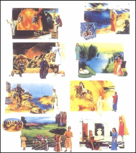 Old Testament Bible Stories Soft Storybook (it needs to be cut out)