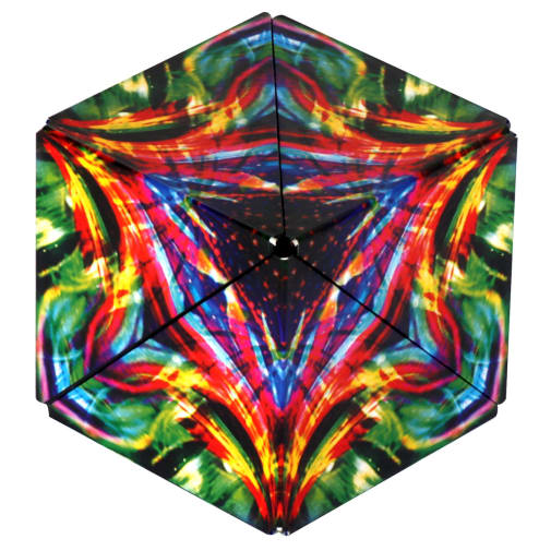 Shashibo Magnetic Puzzle Cube - Cosmic Surfer (Artist Series)