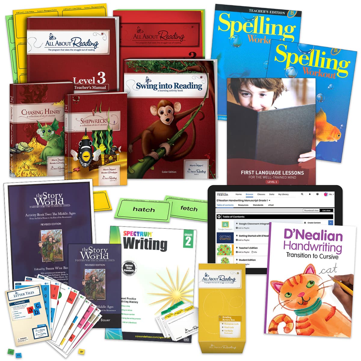 Forest Trail Academy Grade 2 Language Arts and Social Studies Package